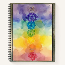 Chakras-Notebook Notizblock