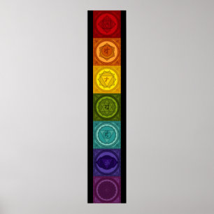 Chakras Plakat