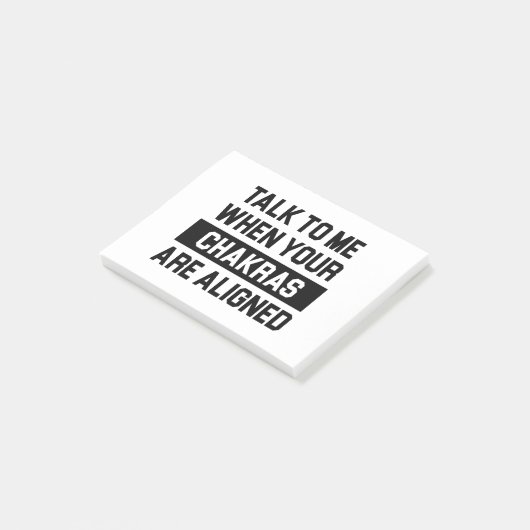 Chakras Post-it Klebezettel (angewinkelt)