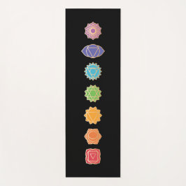 Chakras Rainbow Colors 7 Yogamatte