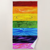 Chakras Strandtuch (Vorderseite)