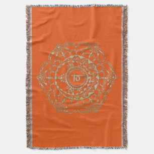 Chakras Svaddhistana - Blanket Decke
