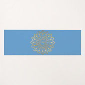 Chakras Vishudda - Yoga Mat Yogamatte (Vorderseite (Horizontal))