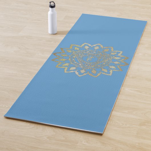Chakras Vishudda - Yoga Mat Yogamatte (Beispiel)