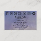 Chakras Visitenkarte (Rückseite)