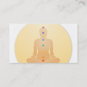 Chakras Visitenkarten Visitenkarte (Rückseite)