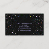 Chakras Zen Stones and Enso circle - Edelsteine Visitenkarte (Rückseite)