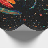 Chakras Zen Stones und Enso Kreis Geschenkpapier (Ecke)