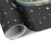 Chakras Zen Stones und Enso Kreis Geschenkpapier (Rolleneckpunkt)