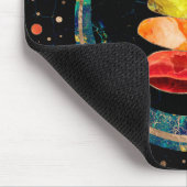 Chakras Zen Stones und Enso-Kreis Mousepad (Ecke)