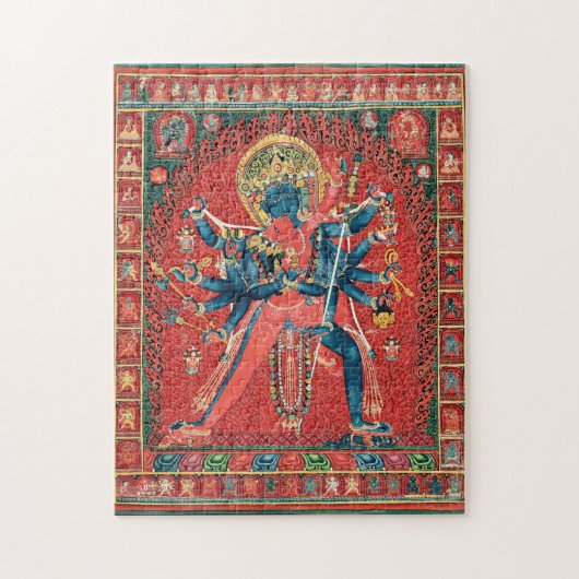 Chakrasamvara und Consort Vajravarahi Puzzle (Vertikal)