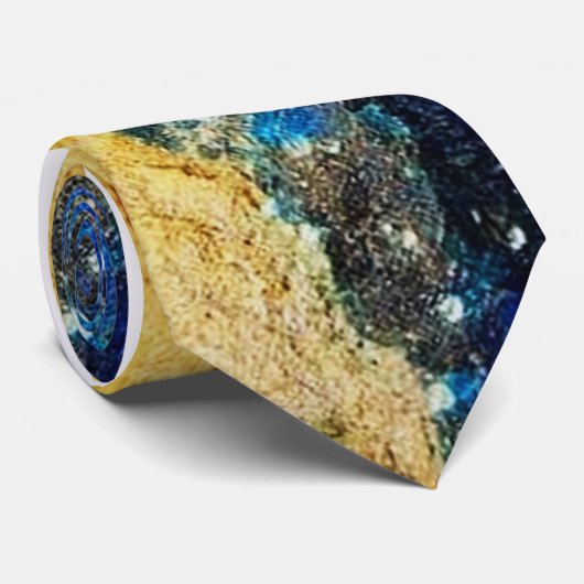 Chalcanthite Gem Krawatte (Gerollt)