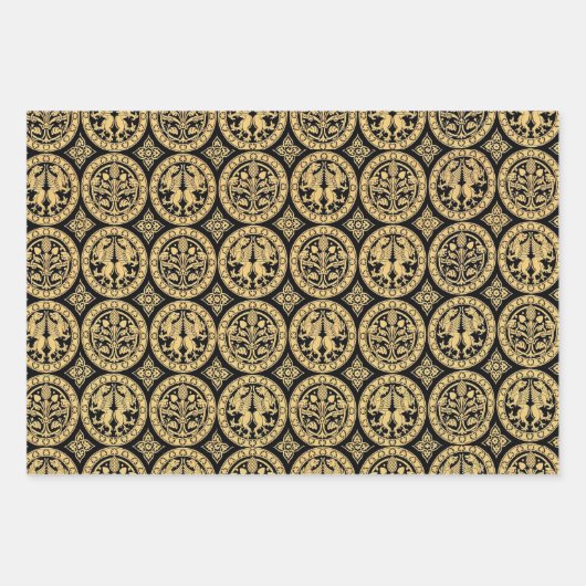 Chalcedonian Black Geschenkpapier Set (Vorderseite 2)