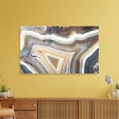 Chalcedony, eine Vielzahl von Quartz bekannt als B Leinwanddruck (Insitu (Wohnzimmer))