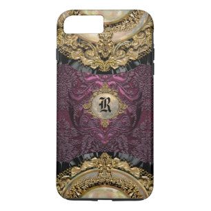Chalchadoriz Elegance Girly Monogram Plus iPhone 8 Plus/7 Plus Hülle