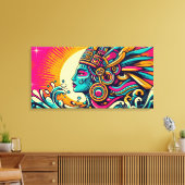 Chalchiuhtlicue 5 leinwanddruck (Insitu (Wohnzimmer))