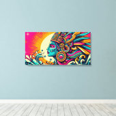 Chalchiuhtlicue 5 leinwanddruck (Insitu (Holzboden))