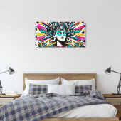 Chalchiuhtlicue 6 leinwanddruck (Insitu (Schlafzimmer))