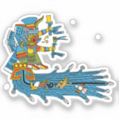 Chalchiuhtlicue Aufkleber (Vorderseite)