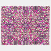 Chaldean Beobachter-Rosen-Quarz-heilende Energie Fleecedecke (Vorderseite (Horizontal))