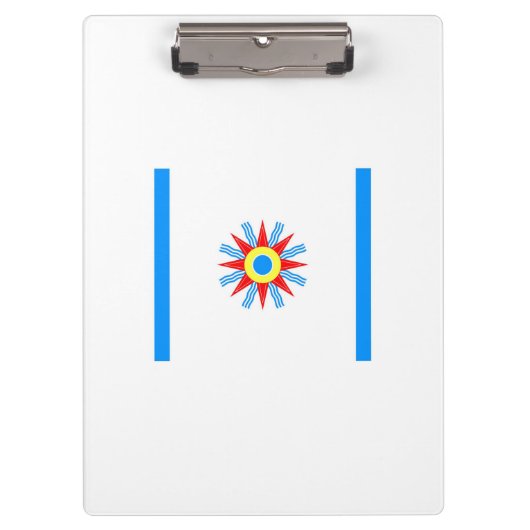 Chaldean Flaggen-Klemmbrett Klemmbrett (Vorderseite)