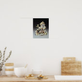 Chalet aus Porzellan Poster (Küche)