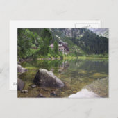 Chalet neben Tarn Postkarte (Vorne/Hinten)