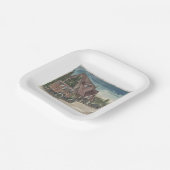 Chalet Pappteller (Gewinkelt)