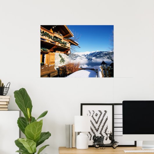 Chalet Poster (Heimbüro)