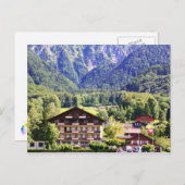 Chalet Postkarte (Vorne/Hinten)