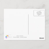 Chalet Postkarte (Rückseite)