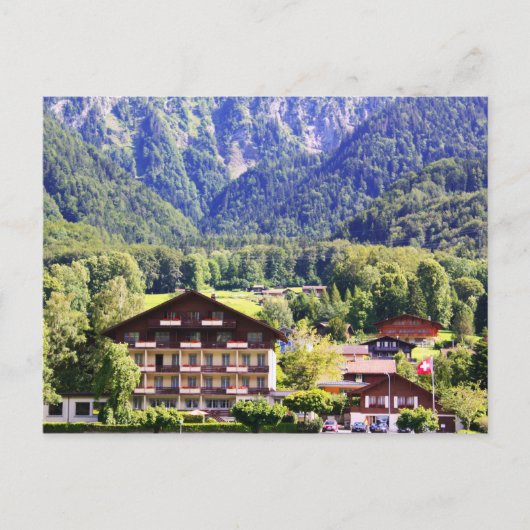 Chalet Postkarte (Vorderseite)