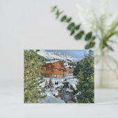 Chalet Postkarte (Stehend Vorderseite)