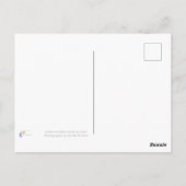 Chalet Postkarte (Rückseite)