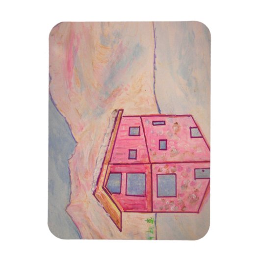 Chalet Snow Magnet (Vertikal)