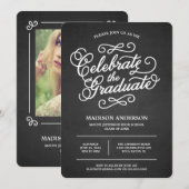 Chaletskript| Abschluss Foto Einladung (Vorne/Hinten)