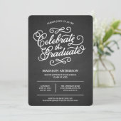 Chaletskript| Abschluss Foto Einladung (Stehend Vorderseite)