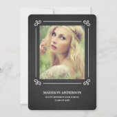 Chaletskript| Abschluss Foto Einladung (Rückseite)