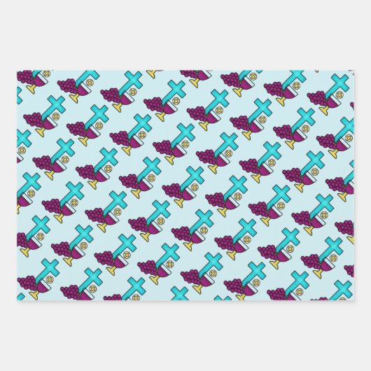 Chalice Bread Pattern Geschenkpapier Set (Vorderseite)
