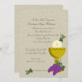 Chalice Communion Einladung (Vorne/Hinten)