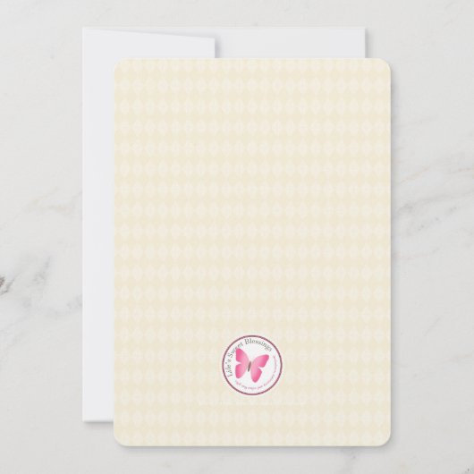 Chalice Einladung (Rückseite)