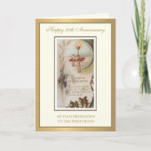 Chalice Elegant zum 50. Jubiläum Karte (Vorderseite)