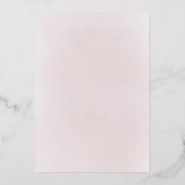 Chalice Host First Communion girl Folieneinladung (Rückseite)