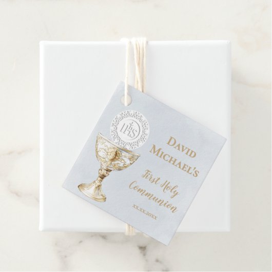 Chalice Host First Holy Communion Geschenkanhänger (Beispiel)