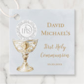 Chalice Host First Holy Communion Geschenkanhänger (Vorderseite)