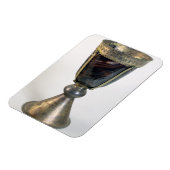 Chalice mit Juwelen und eine Inschrift an der Gren Magnet (Linke Seite)