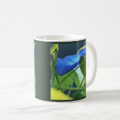 Chalice-of-Blue Morning Glory Kaffeetasse (VorderseiteRechts)