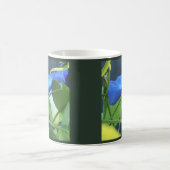 Chalice-of-Blue Morning Glory Kaffeetasse (Mittel)