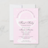 Chalice Pink Girl Einladung (Vorderseite)