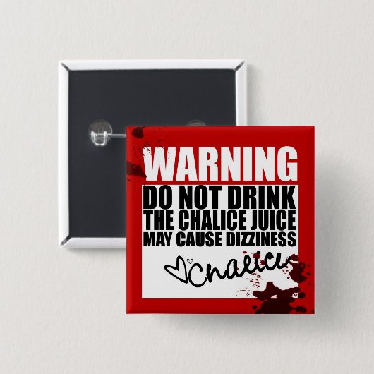 Chalice-Saft Button (Vorne & Hinten)